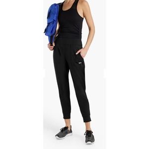 New With Tag - DKNY Stretch-Jersey Track Pants Black Size M